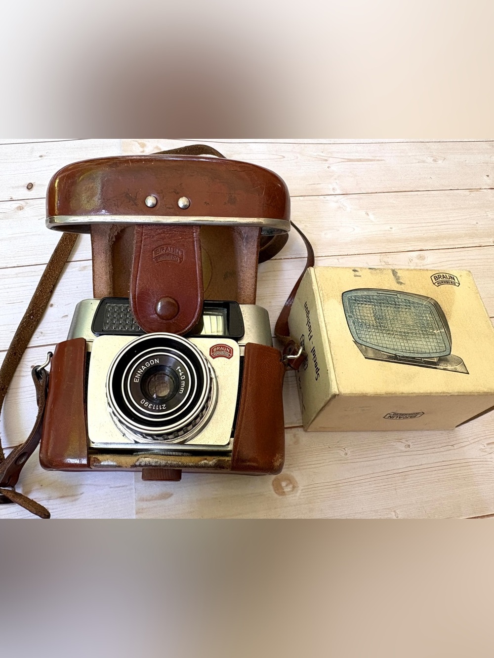 Vintage Braun Paxette Electromatic 35mm film camera